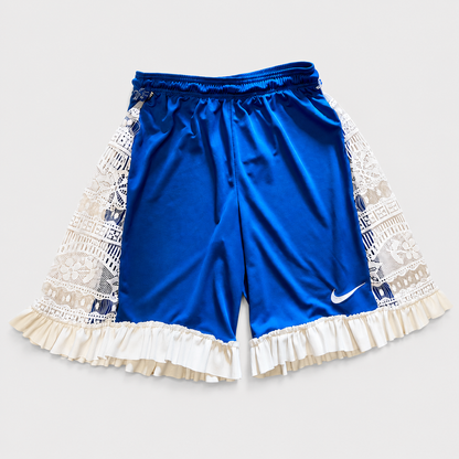 BOSS LADY — Short de football réinventé avec les rideaux de mamie